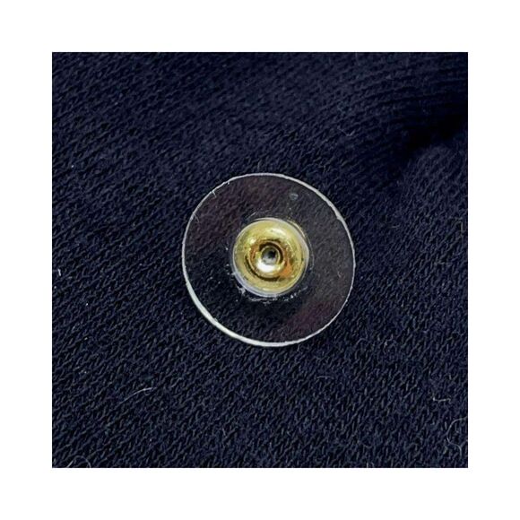 Pre Loved Chanel Shooting Star Pearl Earrings Women Gold - Picture 5 of 8